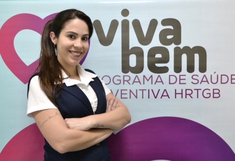 Aline Fernanda Lazari – enfermeira no Hospital Regional Terezinha Gaio Basso