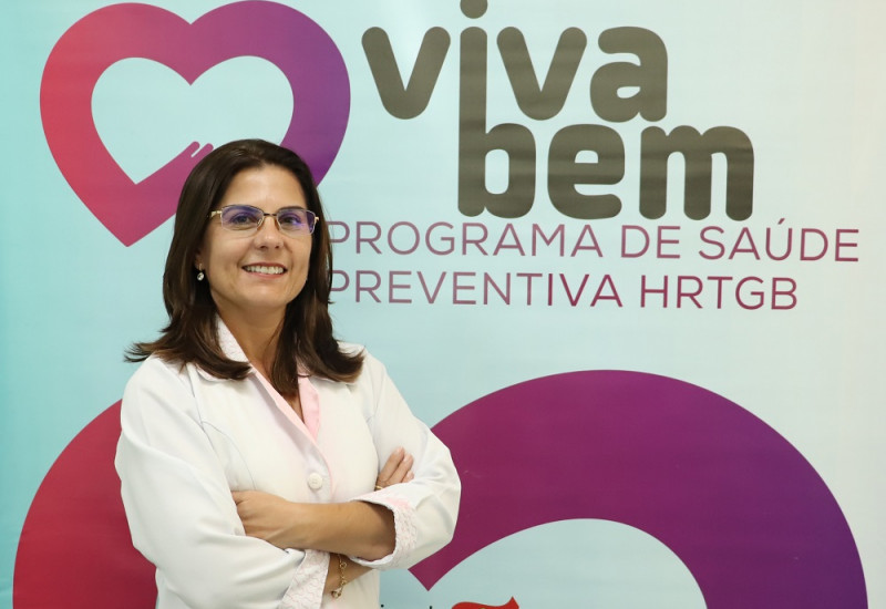 Médica Katia Bugs, diretora técnica do Hospital Regional Terezinha Gaio Basso de São Miguel do Oeste
